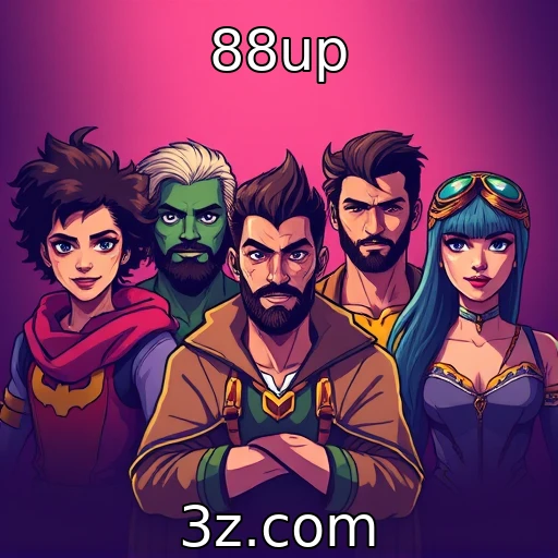 Aumento da diversidade em personagens de jogos : 88up